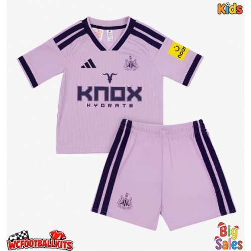 Newcastle United Tino Livramento #2 Replica Third Stadium Kit for Kids 2026-27 Short Sleeve (+ pants)